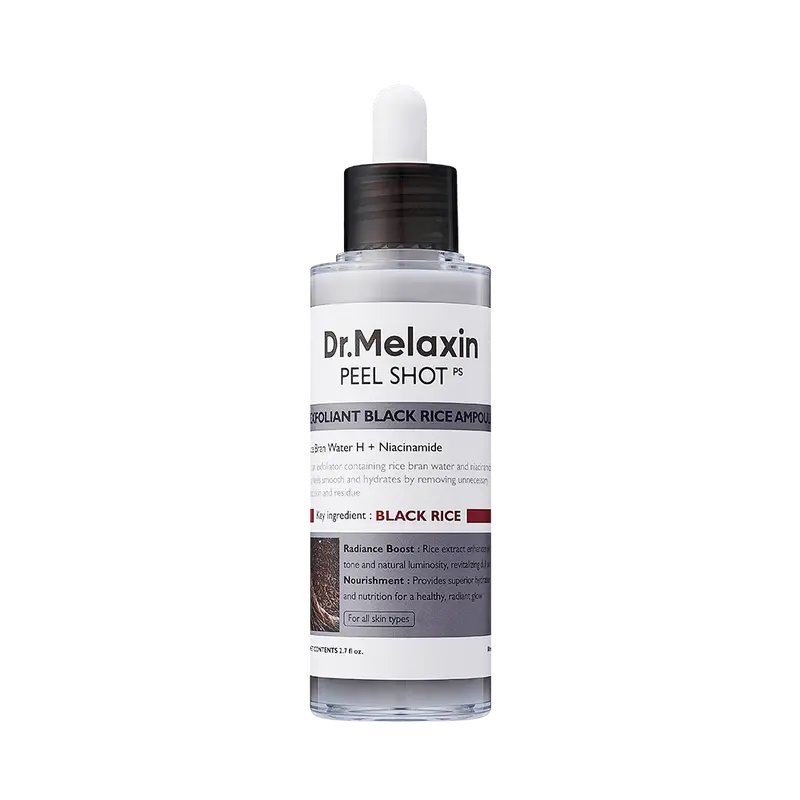 Dr.Melaxin Peel Shot Ampoule Duo (white+black）